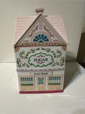Lenox Village Sweet Shoppe Sugar Canister